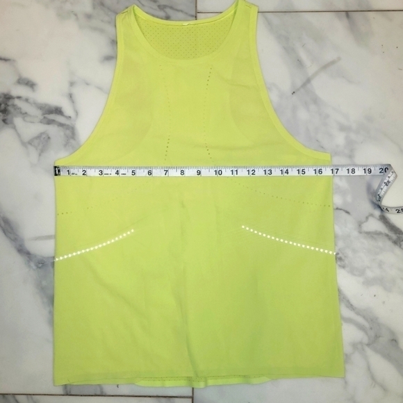 Lululemon Find Your Pace Tank Lemon Vibe Size 4. - Picture 9 of 12
